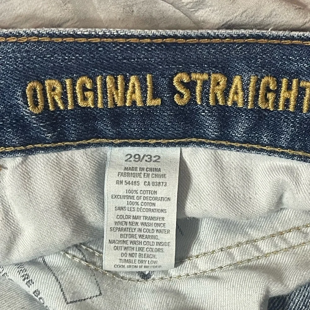 American Eagle Outfitters Men's Faded Blue Jeans Size 29 x 32